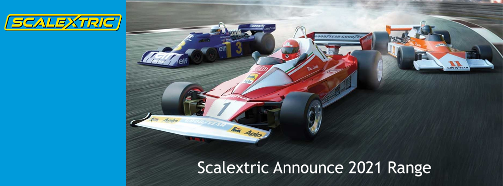 scalextric 2021 range