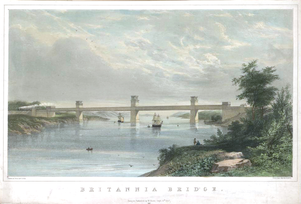 The Britannia Bridge