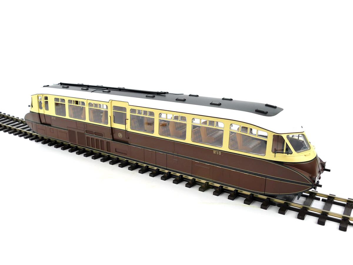 Streamlined Diesel Railcar 10 GWR Monogram-Dapol-7D-011-002 | Gaugemaster