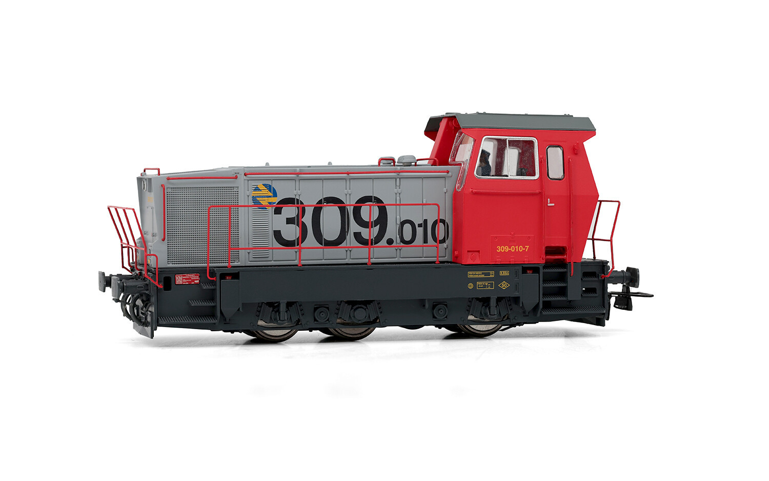 RENFE 309 Diesel Locomotive Red/Grey V