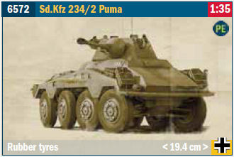 Sd.Kfz. 234/2 Puma Italeri 6572