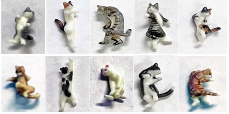 Ninja Cats (10) Figure Set
