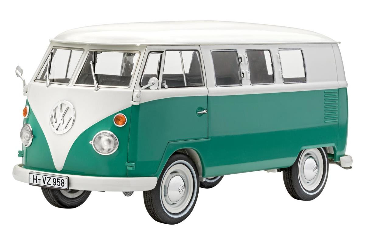 Volkswagen T1 Bus Model Set (1:24 Scale)-Revell-67675 | Gaugemaster