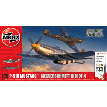 Dogfight Doubles P-51D Mustang vs Bf109F-4 (1:72 Scale)