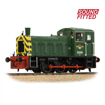 Class 03 D2099 BR Green Wasp Stripes Weathered (DCC Sound)