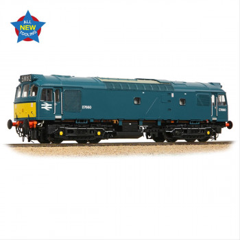 Class 25/3 D7660 BR Blue Small Yellow Panels