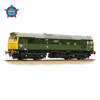 Class 25/3 D7672 'Tamworth Castle' BR Green FYE