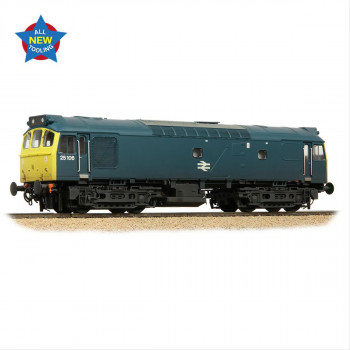 Deluxe Class 25 106 BR Blue Weathered (DCC-Sound)