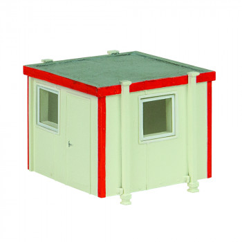 Scenecraft Small Portable Office Red (Pre-Built)