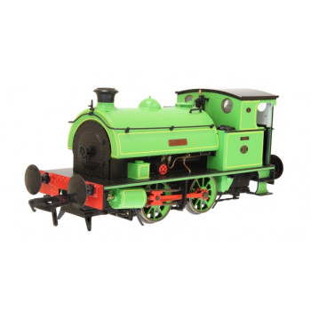 HL 0-4-0 4 'Asbestos' Green Lined Yellow