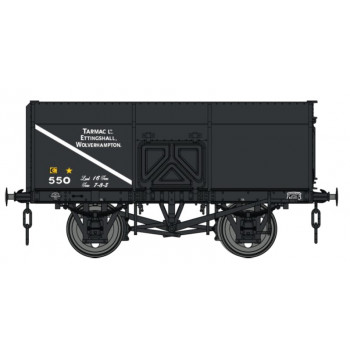 14t Slope Sided Mineral Wagon Black Tarmac 550