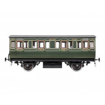 *Stroudley 4whl Composite Southern Lined Green 6388 Lit