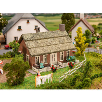 *North German House with Thatched Roof Hobby Kit I