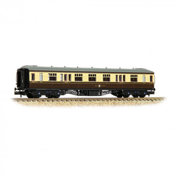 #D# Hawksworth Composite Corridor GWR Chocolate/Cream 7254