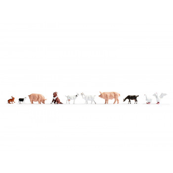 Farm Animals (10) Figure Set