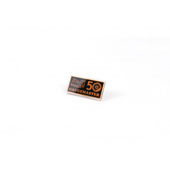 Gaugemaster 50th Pin Badge