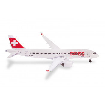 *Airbus A220-300 Swiss International HB-JCU Davos (1:500)