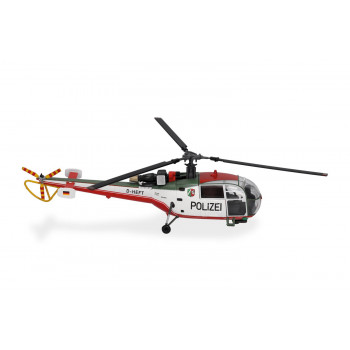 Sud Aviation SA 319 Alouette II Polizei Helicopter (1:72)