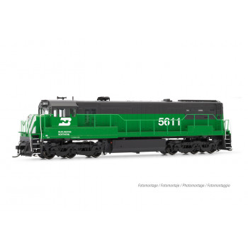 #D# Burlington Northern U25c PhII Diesel Locomotive