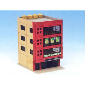 Diotown Metro 4 Floor Office Building Red (Pre-Built)