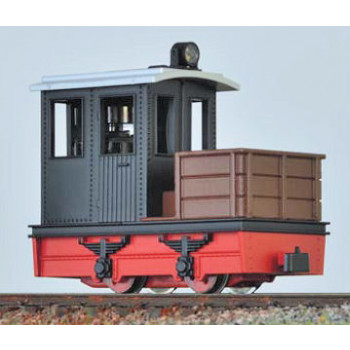 Contractors Loco Black Cab/Red Chassis