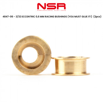 3/32 Eccentric 0.6mm Racing Bushings 2pcs