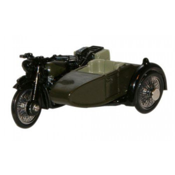 BSA Motorcycle and Sidecar 34th Armoured Brigade 1945