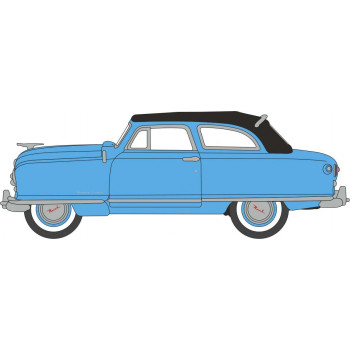 1950 Nash Rambler Custom Landau Convertible Strato Blue