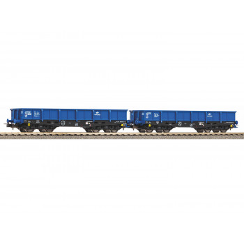 *Expert PKP Cargo 401zp Bogie Flat Wagon Set (2) VI