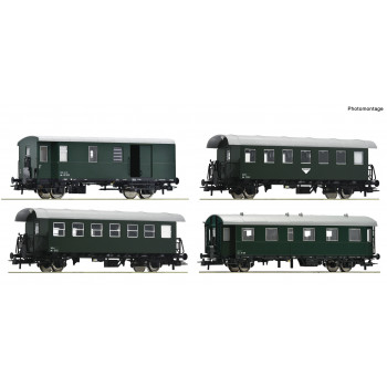 *OBB Dih/Bih/Bih/Biph Branch Line Coach Set (4) III