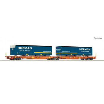 *Wascosa T2000 Dbl Pocket Wagon w/Hofman Trailer Load VI