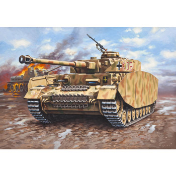 German PzKpfw IV Ausf.H Model Set (1:72 Scale)