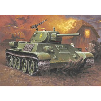 *Russian T-34/76 Modell 1940 Model Set (1:76 Scale)