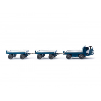 Electric Cart with Trailers Green Blue 1956-69