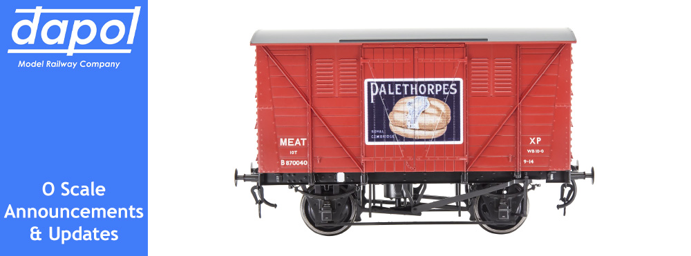 Dapol August-September 2024 O Scale Announcements and Updates