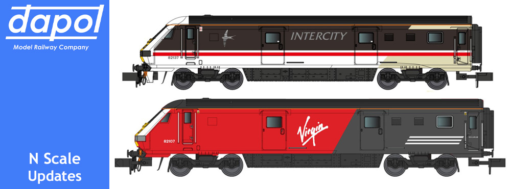 Dapol August-September 2024 N Scale Announcements and Updates