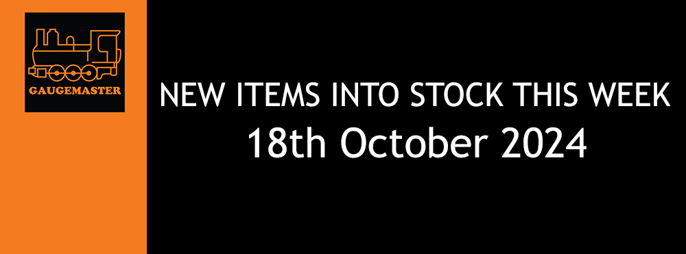  New Items Into Stock This Week: 18th October 2024