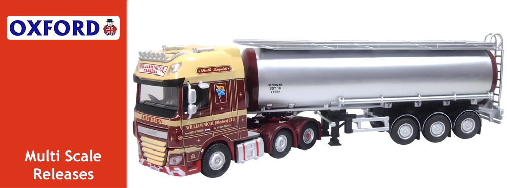 Oxford Diecast Latest Releases | Gaugemaster