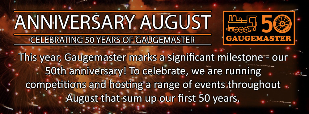 Gaugemaster 50th anniversary